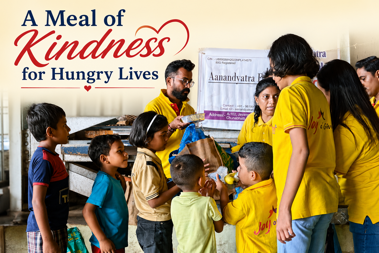 A Meal of Kindness for Hungry Lives